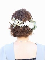 ユニカ ヘアー(UNICA hair)&nbsp;尾道市 美容室 人気 UNICA ヘアアレンジ ヘアセット