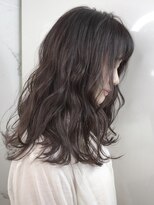 アヴァンス 広島本通店(AVANCE.)&nbsp;ピンクブラウンカラー×セミディスタイル