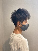 ウェッジ プレミアムヘアーサロン(WEDGE)&nbsp;ツイスト×スパイラルミックスパーマショートスタイル