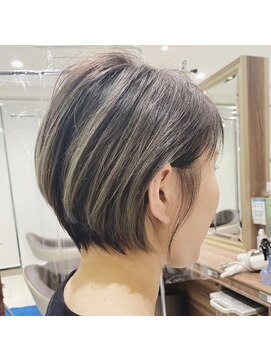 アッシュ 池上店(Ash) グラデーションボブ