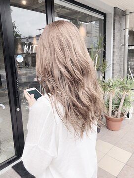 レーヴ(REVE) ロングレイヤー ミルクティー