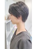 【Hair Make I`ll 奈良】ネイビーショート