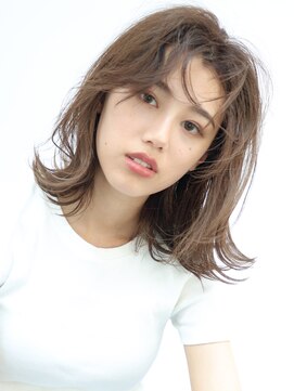 アイティー バイ アルバム 浦和店(IT by ALBUM) ラフカール_ホワイトアッシュエアリーミディ_68091