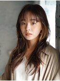大人可愛い20代30代40代◎小顔無造作ロング
