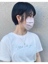 ヘアーデザイン ビビッド(HAIR DESIGN VIVID)&nbsp;ショートボブスタイル