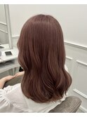【ブリーチ一回ピンクベージュ】*rina*