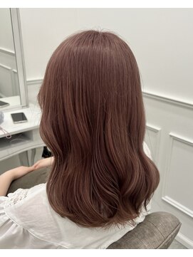 リルミー(Lilme) 【ブリーチ一回ピンクベージュ】*rina*