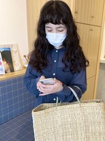 スムーク(smuk)&nbsp;【smuk/スムーク】ウェーブパーマ／暗髪／オン眉