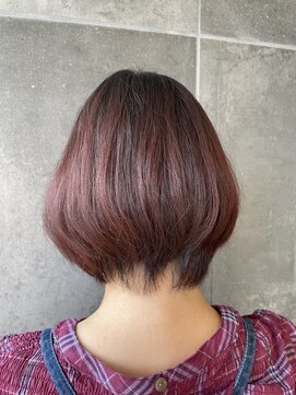 美容室 アイディー i-dee バイオレットカラー