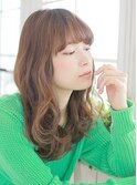 ふんわりミックスパーマ×厚み前髪【代官山】