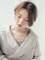 フィルムス 横浜(FILMS) ミニウルフレイヤーカット顔周り前髪韓国ショートボブ/横浜