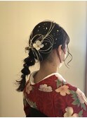 卒業式ヘアセット