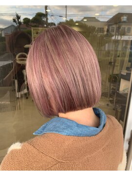 リラシー ヘアーアンドビューティー 龍ケ崎店(RELASY hair&beauty) 【girlyピンクハイライトカラー】