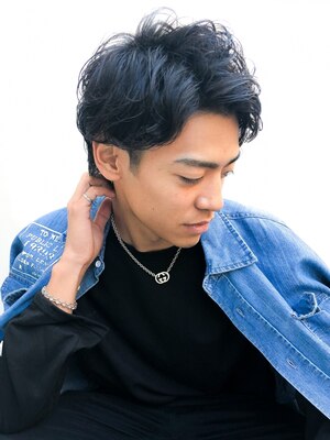 【カット+頭皮クレンジング￥3850】オシャレ好きなメンズ必見♪黄金バランスのカットで男らしいモテ髪に★