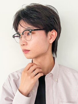 トレス(TRESS) メンズヘア 刈り上げない 襟足 韓国 シースルーバング 原宿