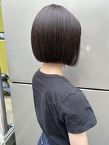 グランドライン(GRAND LINE)&nbsp;顎ラインの切りっぱなしボブ