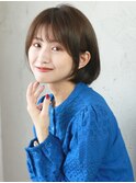 PLAISIR　大人可愛いナチュラルショートボブ