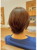 カット・ショートボブスタイル