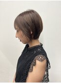 大人かわいいショート