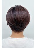 シンプルショートボブ♪【白髪染～オシャレ染までOK】