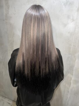 ルフレ 新宿本店2nd(Reflet) プルエクステ　裾カラーオーダーメイド