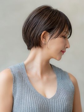 ケアリー 千葉ニュータウン中央(Carelly) 大人かわいい前髪セシルカットココアブラウンフリンジウェーブ