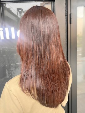 ミル(1001 mille) イヤリングカラー/酸性ストレート/髪質改善/髪質改善ストレート