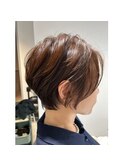 大倉山/顎ラインボブ/髪質改善/ショートカット