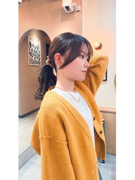 ロウバイレボ 柏(lou by revo) ミディアム/韓国風/レイヤーカット/顔回りカット/柏駅