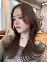 エインアンリー 明治神宮前(AIN.ANLY.)&nbsp;着物メルティカラーくびれロング似合わせカットロングレイヤー