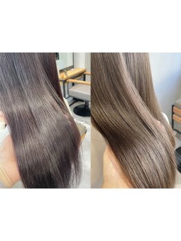 お客様の髪質を見極めた髪質改善をご提案＊周りから褒められるサラサラな艶髪が手に入る！