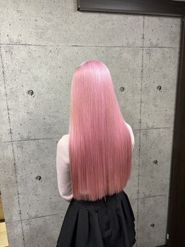 エススウィート(S SWEET) ペールピンク  派手髪  艶髪  ハイトーン
