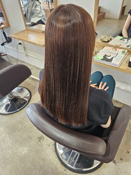 エイト チャタン 沖縄北谷店(EIGHT chatan) お客様スタイル_ブリーチ履歴×縮毛矯正【EIGHT　北谷　荒井】