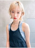 ACE横浜　ブロンド×ミニボブ