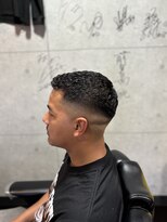 グロウヘアワークス(grow hair works)&nbsp;アイロンパーマ×スキンフェード