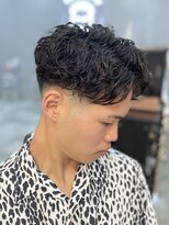 刈部倶楽舞&nbsp;ラルフカール/メンズパーマ/ツーブロック/フェード/