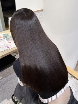ゼストソエル(ZEST soell) 立川／暗めカラー／髪質改善／艶髪ロング／ナチュラルスタイル