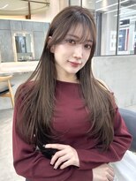 ロンドシエル 横浜(Lond ciel)&nbsp;オリーブグレー/レイヤーカット/黒髪/マロンベージュ/横浜