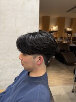 メンズクル(men's quru.) ニュアンスパーマ毛流れパーマフェザーパーマニュアンスフェザー