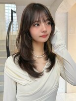 サイン 渋谷(SIGN)&nbsp;韓国ヘアハッシュカットレイヤーカットブリーチ無し韓国ボブ渋谷