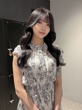 モク 神楽坂(mok) 韓国暗髪♪ブリーチなしで叶うラベンダーグレージュ