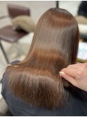 銀座美髪酸性ストレート艶髪髪質改善縮毛矯正酸熱トリートメント