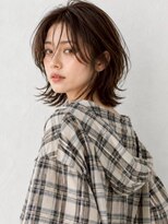 ミロアヴィタ 平尾(miroa vita)&nbsp;外ハネボブ 20代 レイヤーカット 顔周りレイヤー 髪質改善
