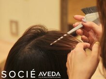 ソシエ アヴェダ さいたま新都心店(SOCIE AVEDA)の雰囲気（ハイライトは白髪が気になり始めた方に人気です［新都心］）