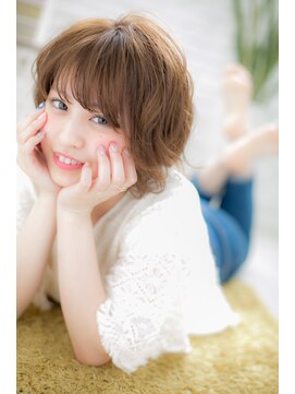 カノン(canon) 【canon】ゆるふわパーマで可愛く☆大人ふわボブ