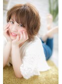 【canon】ゆるふわパーマで可愛く☆大人ふわボブ