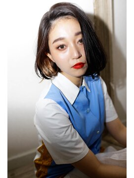 ロロネー 梅田(Lolonois) 【Lolonois梅田】サイドパートボブ　（藤岡なおき）