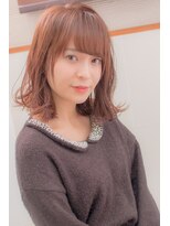 ヘアメイク パッセージノエ 浜田山店(Passage noe)&nbsp;カジュアルパーマデザインカラーフレンチボブ