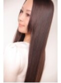 滑らかな手触りのサラサラストレート☆