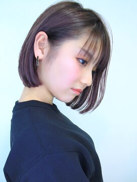 ラウンジ モリオ イケブクロ(Lounge MORIO Ikebukuro) 【morio池袋】大人かわいい丸みのあるワンレングスボブ♪